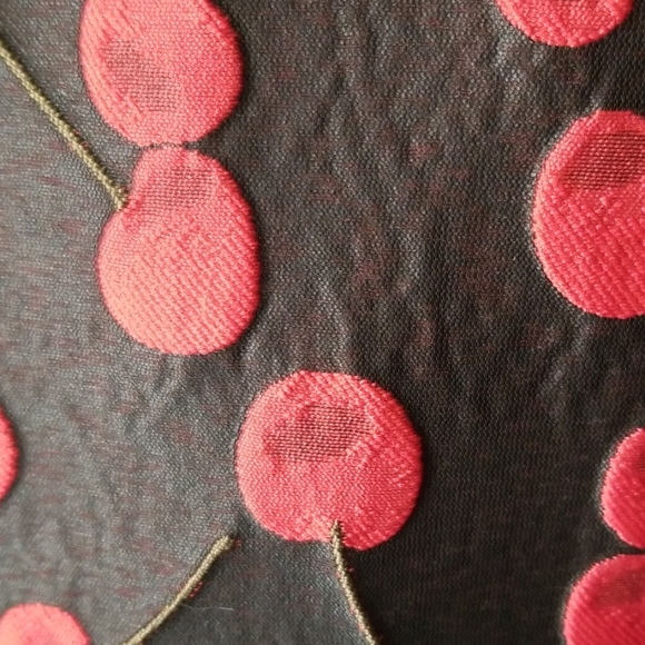 JCrew Collection Cherry Cocktail Dress sz 14 - Picture 3 of 3